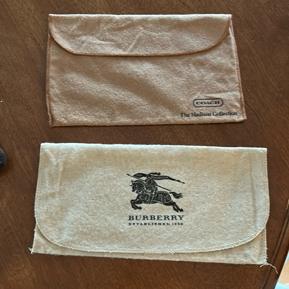 TORY BURCH, Michael Kors, Kate Spade, Burberry, Coach DUST Bags (5) - Picture 5 of 6